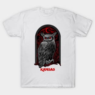 The Moon Owl Kansas T-Shirt